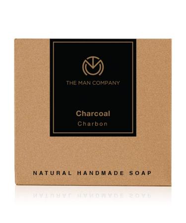 The Man Company Charcoal Soap (125 gm) - 100% Natural Removes Blackheads