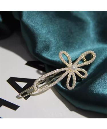 Lady's Side Clip Ladies Elegant Hair Clip Side Clip(Style 2)