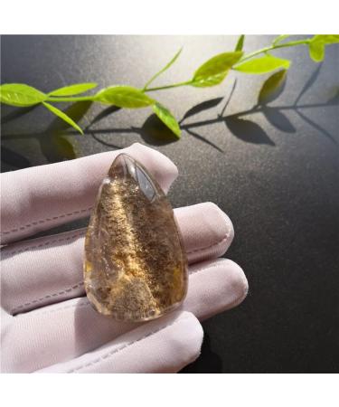 Natural Stones Chorite Crystals Orange Ghost Crystal Specimen Garden Quartz Raw Gemstone Decoration Collection