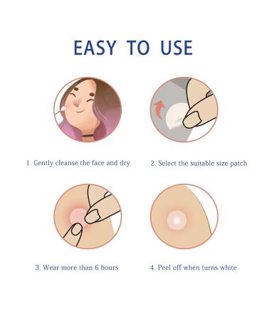 Buy Acne Patches - Invisible Hydrocolloid Spot Stickers for Fast Healing | 108 Translucent Pimple Patches Two Sizes Available - International Shipping - Buy Online on GoSupps.com