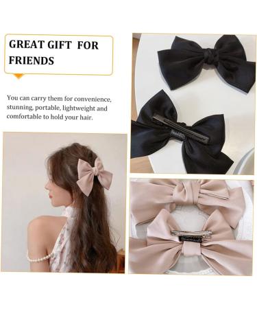 minkissy 6 Pairs Bow Hairpin Baby Girls Bows Toddler Hair Clips Big Bows Hair Clips Bow Hair Clip Toddler Bows Hair Bows Bowknot Hair Bow Pins Girls Barrette Wedding Fabric Woman Headgear - Buy Online on GoSupps.com