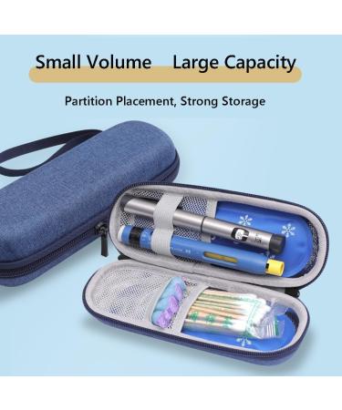 Medical Cooler Bag Cooler Travel Case Medication Insulated Cool Organizer with Glucose Meter and Diabetic Supplies - Buy Online on GoSupps.com