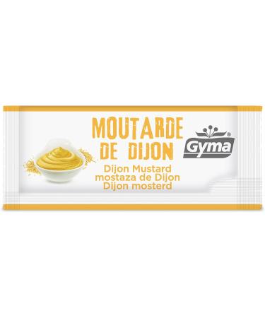 Gyma Mustard Dispenser Box White/Yellow 250 Units - Buy Online on GoSupps.com
