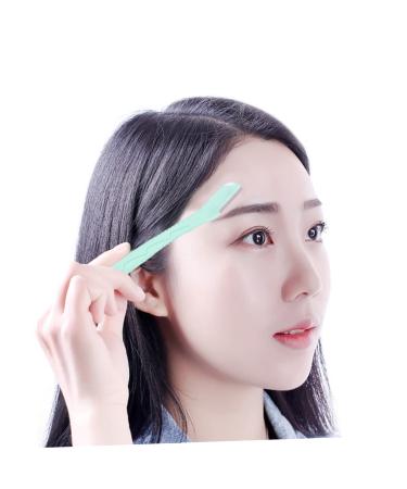 Frcolor 6 pieces of portable razor bar razor Face razor Peeling facial razor Facehaarrasier Eybrower razor Precision-sharp eyebrow formers As shown 6PCs