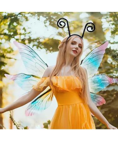 Butterfly Antenna Headband For Girls Women Bug Antenna Headband Black Velvet Headband - Buy Online on GoSupps.com