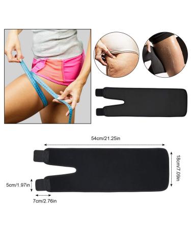 Coastal Rose Adjustable Thigh Trimmer Compression Sleeve - Support for Weight Loss Muscle Recovery Sports Injuries - XL for Men & Women - Buy Online on GoSupps.com