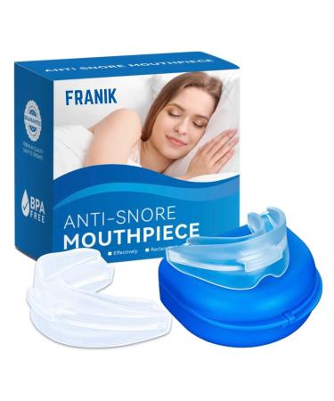 Anti Snoring Device Anti Snoring Mouth Guard Snoring Solution Stop Snoring Devices Anti Snoring Mouthpiece Mouth Guard for Snoring Night Guard for Teeth Grinding Snore Guard Comfortable Sleep