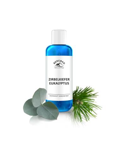 Bergbad 250ml sauna infusion Zirbelkief eucalyptus soothing refreshing sauna infusion with natural pure etheric oils. - Buy Online on GoSupps.com