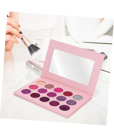 Angoily 3pcs 15-Color Eyeshadow Palette - Colorful Purple Glitter Eye Makeup for Women - Buy Online on GoSupps.com