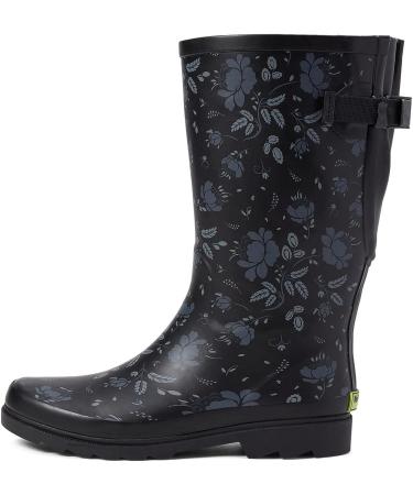 Western Chief Women's Wide Calf Waterproof Rain Boot - Feminine Floral Print - Size 9 - Buy Online on GoSupps.com
