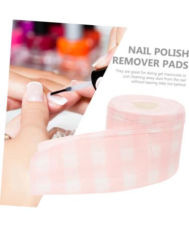 DRESSOOS 1 Roll manicure tools Nail Polish Cleaning Pads Cotton Nail Polish Pads nail cleansing pad pure cotton 13x13x11cm Pink - Buy Online on GoSupps.com