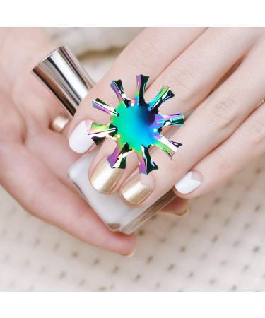 Uposao 4 Pieces Manicure Rim Trimmer - French Smile Line Tool & Nail Art Stencil Cutter for Acrylic & UV Gel - Perfect for Salons & Nail Artists - Buy Online on GoSupps.com