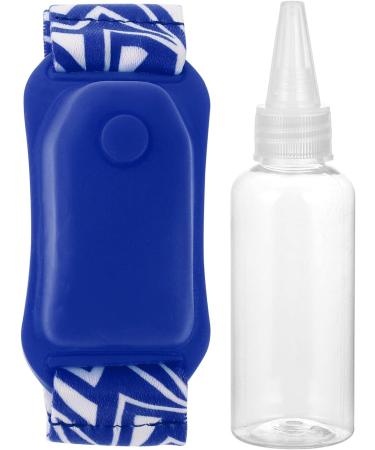 Healifty Hand Liquid Wristband - Portable Silicone Bracelet for Hand Soap - 2pcs Blue - Buy Online on GoSupps.com