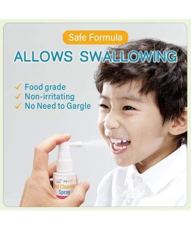 Kids Oral Spray, Toddler Toothpaste Helper for Cavity Prevention and Fresh Breath, Children Anticavity with Fluoride Free for Newborn to Preschoolers, Kid's Mouth Spray (1) - Buy Online on GoSupps.com