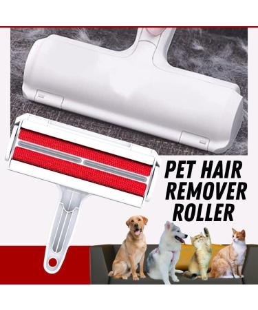 Efficient Roller Pet Hair Remover - Reusable Lint Roller for Cats & Dogs | Multi-Surface Fur Cleaner for Furniture Couch Carpet & Clothing - Portable & Eco-Friendly - Buy Online on GoSupps.com