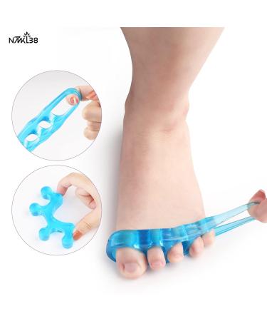 6PCS Silicone Toe Stretchers for Bunions & Crooked Toes - Universal Size - Buy Online on GoSupps.com