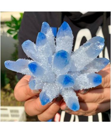 Natural Crystal Rough Sky Blue Phantom Quartz Beautiful (Size : 400-500g) - Buy Online on GoSupps.com