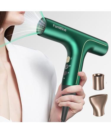 Slopehill Hair Dryer Fast Drying  Professional Ionic Blow Dryer Low Noise  Overheat Protection  Controlled Styling  Oxy Active  2 Magnetic Attachments  Powerful for Salon  Travel