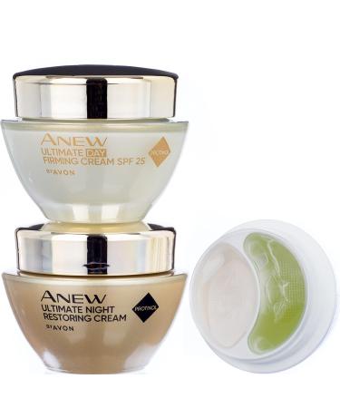 AVON ANEW Ultimate 3 Piece Travel Trial Set - Multi Performance Day & Night Cream | Shop Internationally - Buy Online on GoSupps.com
