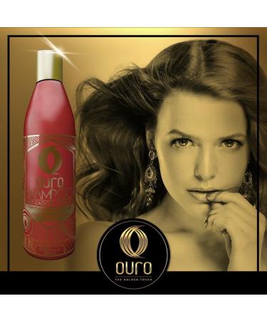 Ouro Red Toning Shampoo | Red Color Maintenance - 8.45 oz | International Shipping Available - Buy Online on GoSupps.com