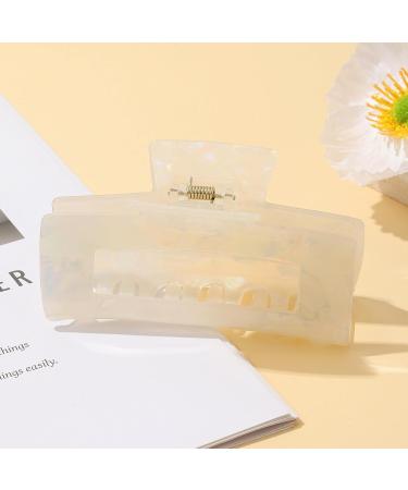 Women's Large Rectangular Hair Clips for Thick Hair Celluloid Elegant Hair Clips Hair Clips for Women Color B2 - Buy Online on GoSupps.com
