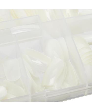 KISS 200 Full-Cover Medium Length Active Square Fake Nails Kit with Nail Glue - 101 Count - Buy Online on GoSupps.com
