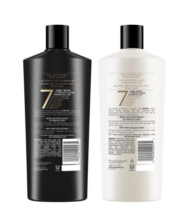 TRESemme Shampoo and Conditioner Set Repair & Protect 7 with Biotin - Visibly Repairs Styling Damage & Strengthens Hair - 22 Fl Oz Each | International Shipping Available - Buy Online on GoSupps.com