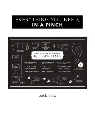 Binge-Watching Survival Kit for Friends & Family | 18 Essential Items for At-Home Spa Day | Fun Portable Gift Box - Buy Online on GoSupps.com
