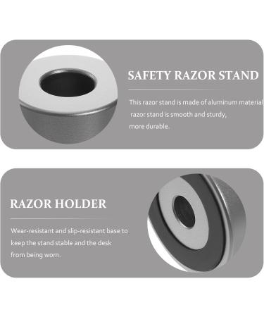 Frcolor 2PC Safety Razor Set - Premium Shaving Brushes & Aluminum Stand - Men s Bathroom Accessories - Buy Online on GoSupps.com