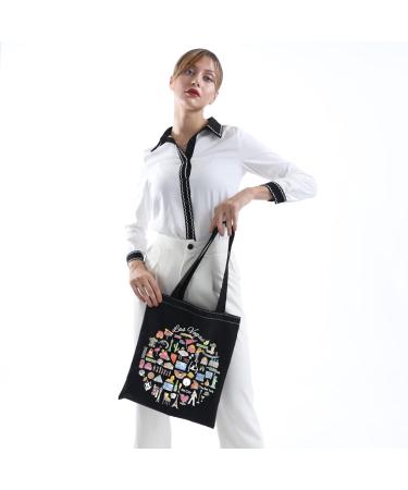 MNIGIU Las Vegas Tote Bag Las Vegas Souvenir Gift Las Vegas Travel Bag Las Vegas Housewarming Gift Las-v Black - Buy Online on GoSupps.com