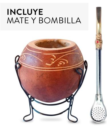 Qumir - Mate Experience Pack Yerba Mate Cbse Serranas x 500g and Cbse Grapefruit x 500g Mate Gourd with Metal Posamate and Ornate Bombilla - Buy Online on GoSupps.com