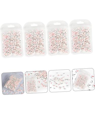FRCOLOR 4 Nail Art Accessories Designer Nail Pendants Nail Rings Jewellery Nail Sticks Nail Accessories Nail Art DIY Decorations Simulation Materials for Manicure Charm Decorate Card Games Clay - Buy Online on GoSupps.com