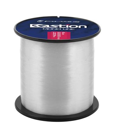 Calamus Bastion Monofilament Fishing Line - Strong Abrasion Resistant Mono Line - Superior Nylon Material Mono Fishing Line for Freshwater and Saltwater Fishing Clear 4LB/1200Yards (1/8LB Spool)