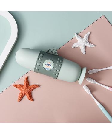 Portable Toothbrush Etui Set - 3pcs Travel Toothbrush Covers & Water Cup for Camping Business Trips & Home - Buy Online on GoSupps.com