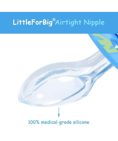 Shop LittleForBig Large Shield Pacifier Generation II - Adult Size Blue | International Shipping Available - Buy Online on GoSupps.com