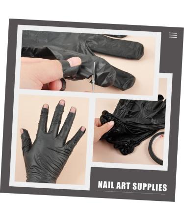 minkissy 2 Sets Uv Light Gloves Hand Uv Protection Gloves Manicure Gloves Shield Gloves Protectors Gloves Novelty Toilet Paper Uv Glove Sun Gloves Desechables Nail Supplies Pvc Fingerless - Buy Online on GoSupps.com