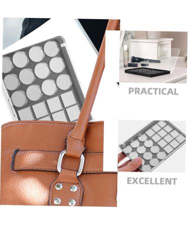 Palette De Maquillage Vide Magn tique 2 Pi ces 24 Godets 2080 Noir Multifonction Diy Pour Professionnels Et Amateurs Organisation Fards Paupi res Portable - Buy Online on GoSupps.com