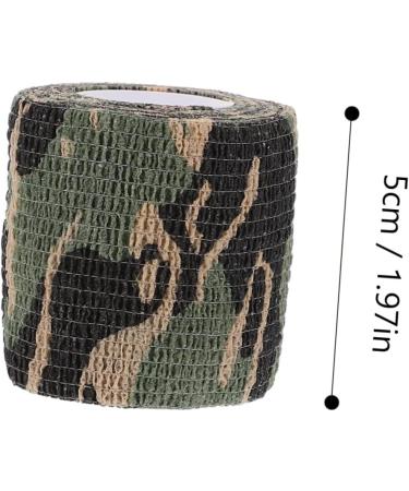 Kisangel 12 Rolls Outdoor Camouflage Invisible Tape - Elastic Waterproof Tape for Agate Slice Pendant Medical and Sports Use - International Shipping Available - Buy Online on GoSupps.com