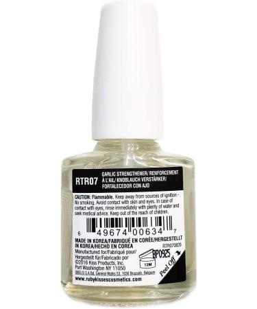 Ruby Kisses Garlic Nail Strengthener - 0.5 Fl Oz (Pack of 1) - Buy Online on GoSupps.com