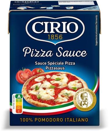 CIRIO Pizza Sauce with Herbs 100% Italian Carton 390g (Pack of 16) - Buy Online on GoSupps.com