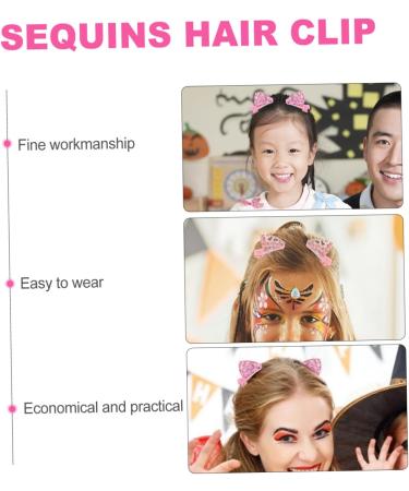 FRCOLOR Sequin Hair Clip Cute Hair Barrettes - Buy Online on GoSupps.com