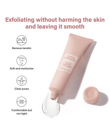 Exfoliating Gel Exfoliate Glow Purifying Exfoliating Gel for Dark Spot Remover Facial Exfoliator Cleanser Deep Cleansing Facial Cleanser Scrub for All Skin Types (2pcs) - Buy Online on GoSupps.com