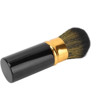 Verdant Touch Retractable Blush Brush Retractable Makeup Brush Portable Soft Hair Loose Powder Brush for Makeup Artist Black - Buy Online on GoSupps.com