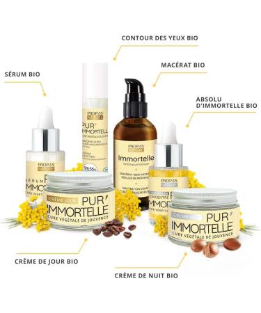 Pur'Immortelle Bio Night Face Cream - Propos'Nature - Certified Organic - 50 ml - Buy Online on GoSupps.com