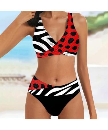 Genetic Women's Adjustable Push-Up Bikini Set - Triangle Bustle Swimwear Esprit Orange - XXL - Buy Online on GoSupps.com