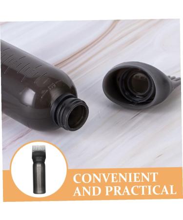 6 pi ces Bouteille Applicateur Peigne Racine pour Teinture Cheveux Noir Gradu e Salon Professionnel - Buy Online on GoSupps.com