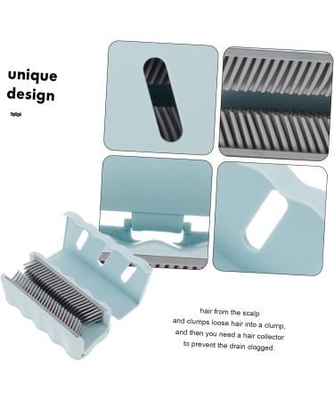 Angoily 2pcs Hair Collector Shower Hair Catcher Wall Hair Hair Dryer Detachable Plastic 10.50X5.50X4.50CMx2pcs As Shownx2pcs - Buy Online on GoSupps.com