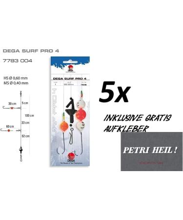 5 Piece SURF System - SURF-PRO No. 4 Set from Jenzi | Free Petri HEIL Sticker | International Shipping - Buy Online on GoSupps.com