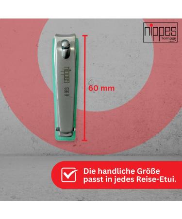 Premium Nipple Nail Clippers for Feet & Fingernails | Nail Catch Design | 6 cm Foot & Fingernail Care Tool - Buy Online on GoSupps.com