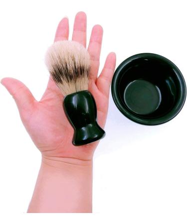 JZK 3 in 1 Razor Brush Kit - Men's Shaving Tool Set with Razor Frame Soap Shell & Hair Brush for Ultimate Grooming - Buy Online on GoSupps.com